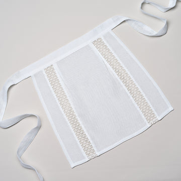 ABSTRACT SIDES APRON