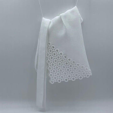 ANGLED RINGS APRON
