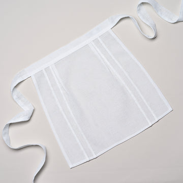 DOUBLE TUCKS APRON