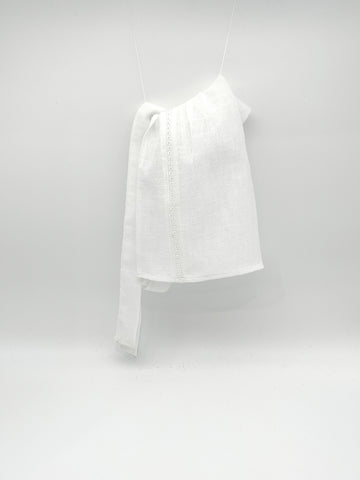 SIDE EYELET APRON