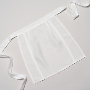 WIDE SEAMS APRON