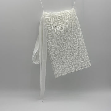 SQUARE LACE APRON