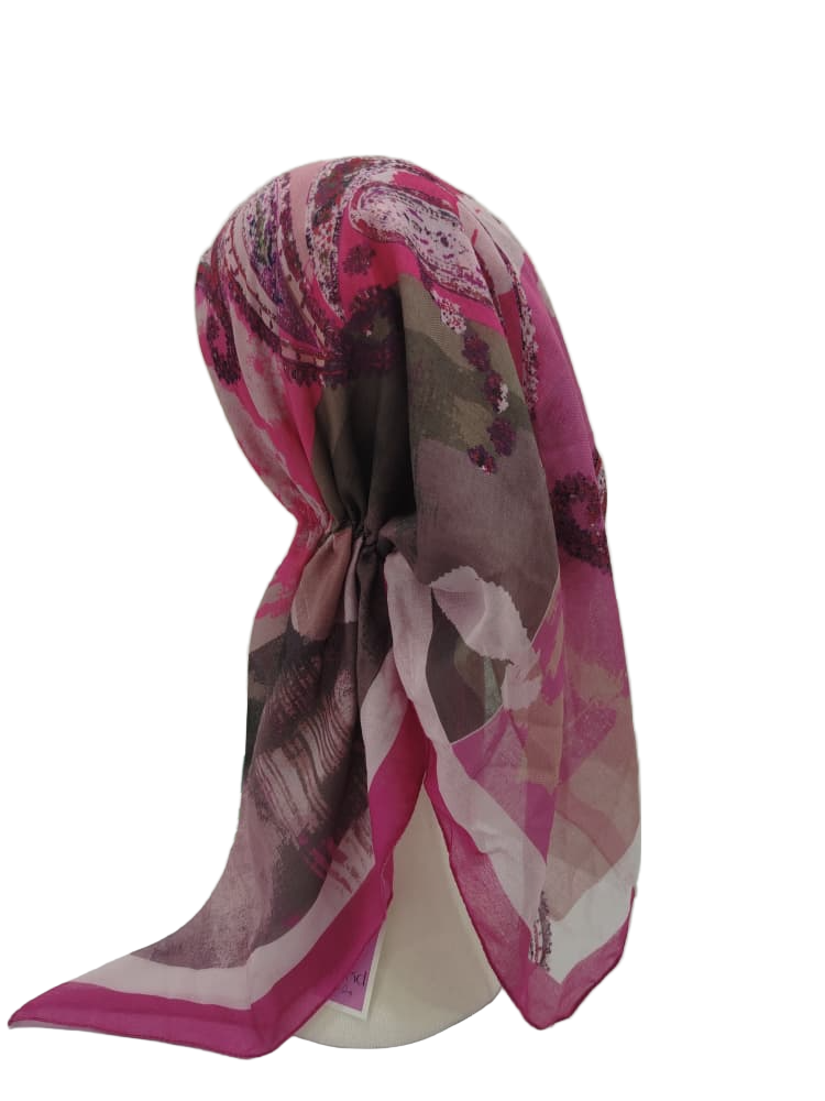 AMOD PINK PAISLY TUCHEL